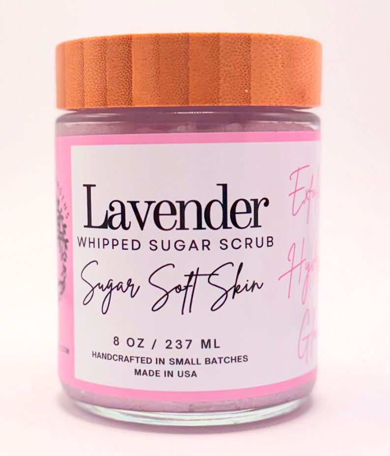 Whipped Sugar Scrub, Lavender