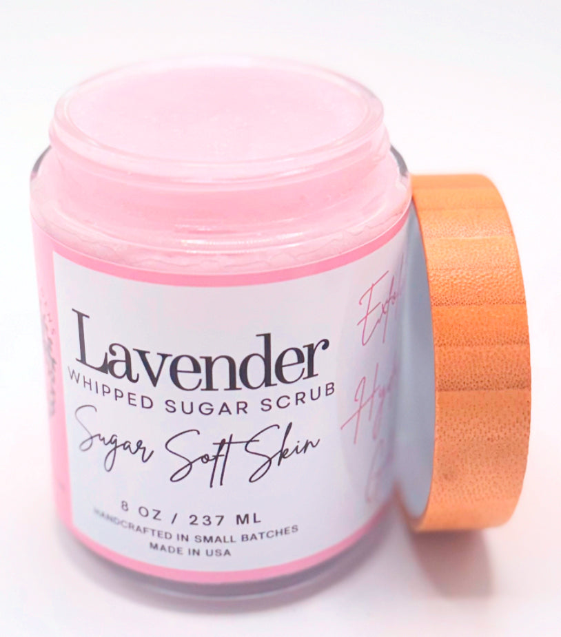 Whipped Sugar Scrub, Lavender